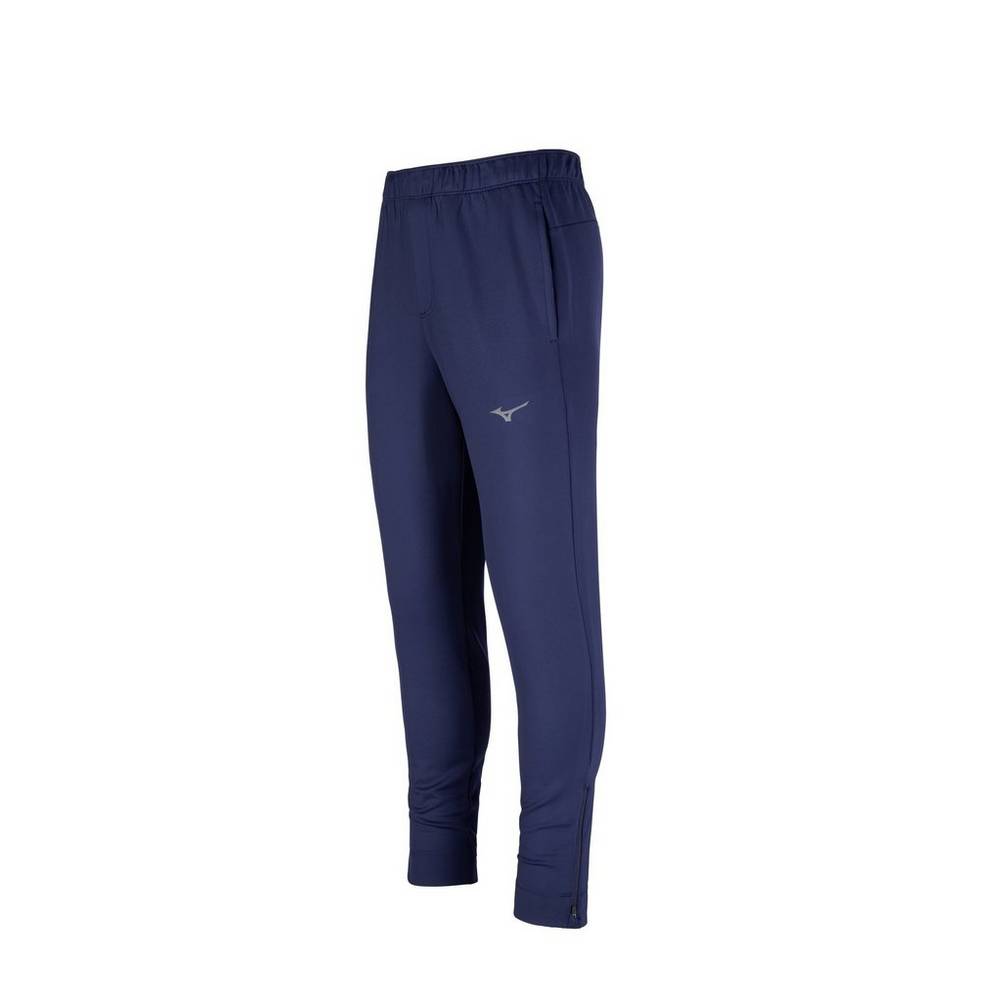 Panske Tepláky Mizuno Alpha Quest Trainer Námornícka Modrá Vypredaj YUZI29406